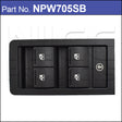 Power Window Switch NPW705SB - Nice Products | Universal Auto Spares