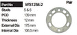 Wheel Spacers (Pair) WS1256-2 - Nice Products | Universal Auto Spares