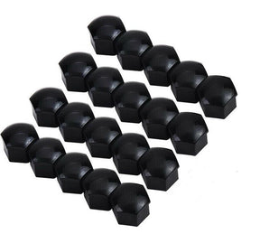 Wheel Nut Cover Black pk20 NWC722B-20 - Nice Products | Universal Auto Spares