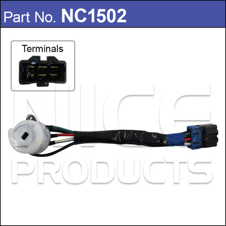 Ignition Switch NC1502 - Nice Products | Universal Auto Spares