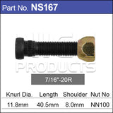 Wheel Stud & Nut NS167 - Nice Products | Universal Auto Spares