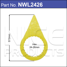 Wheel Nut Indicator 24mm 25mm 26mm NWL2426 - Nice Products | Universal Auto Spares