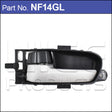 Inner Door Handle NF14GL - Nice Products | Universal Auto Spares