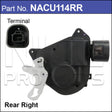 Door Lock Actuator NACU114RR - Nice Products | Universal Auto Spares