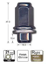 Wheel Nut pk100 NN373C-100 - Nice Products | Universal Auto Spares
