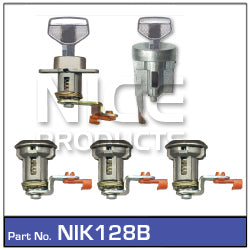 Lock set (4) NIK128B - Nice Products | Universal Auto Spares