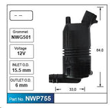 Washer Pump NWP755 - Nice Products | Universal Auto Spares