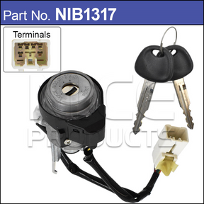 Ignition Barrel NIB1317 - Nice Products | Universal Auto Spares