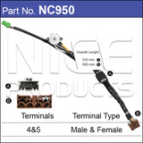 Ignition Switch NC950 - Nice Products | Universal Auto Spares