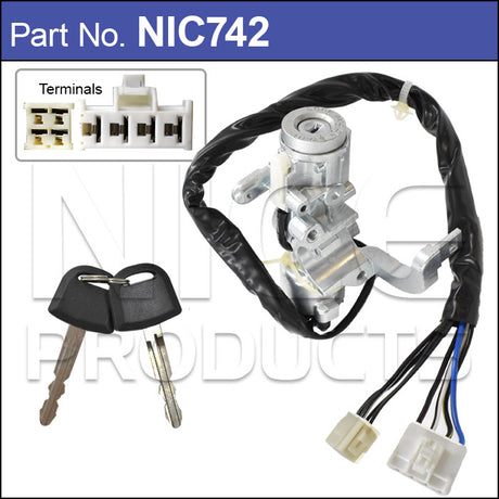 Lock & Switch NIC742 - Nice Products | Universal Auto Spares