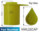 22mm Capped Wheel Nut Indicator NWL22CAP-100 - Nice Products | Universal Auto Spares