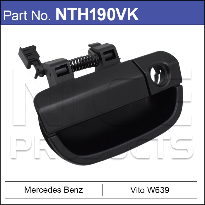 TailGate Handle With KEY HOLE NTH190VK - Nice Products | Universal Auto Spares