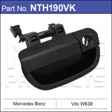 TailGate Handle With KEY HOLE NTH190VK - Nice Products | Universal Auto Spares