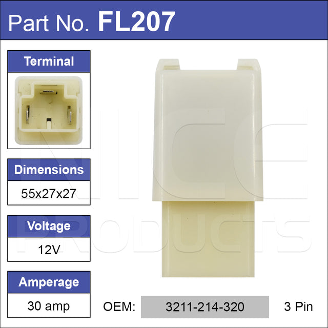 Flasher FL207 - Nice Products | Universal Auto Spares