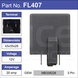 Flasher Unit FL407 - Nice Products | Universal Auto Spares