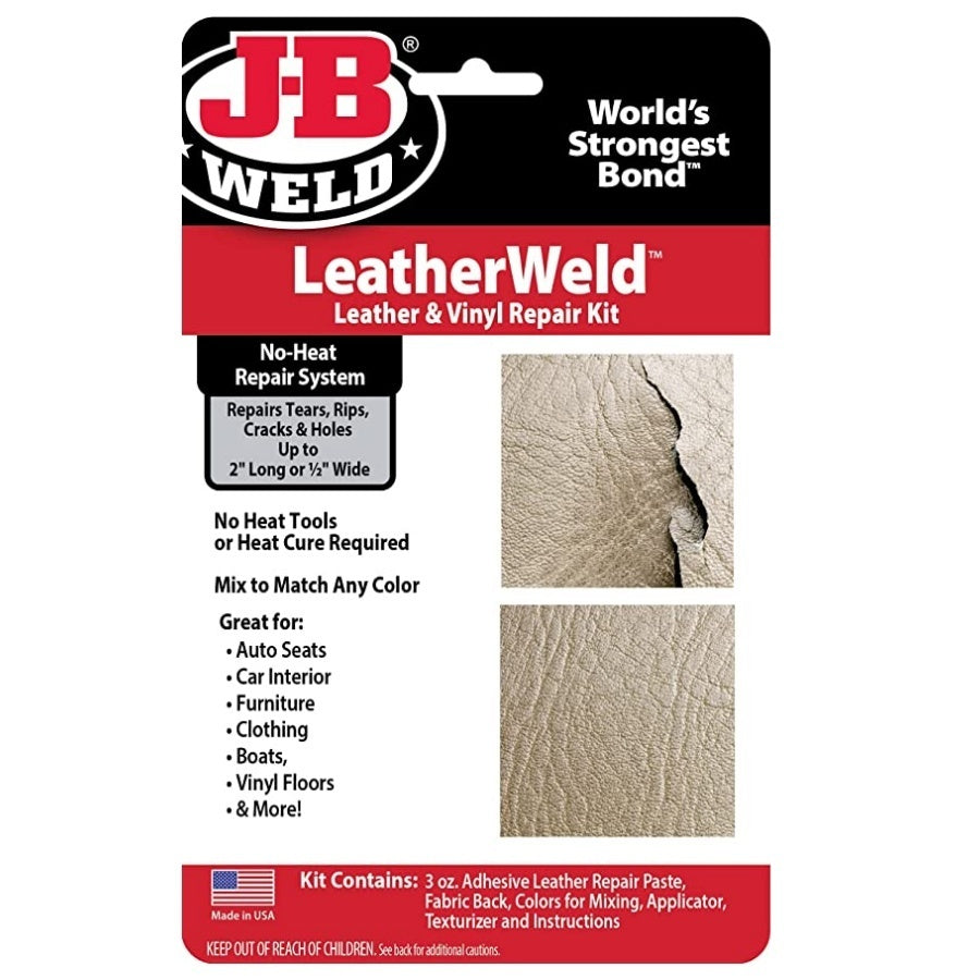 Eather Weld Vinyl And Leather Repair Kit - J-B Weld | Universal Auto Spares