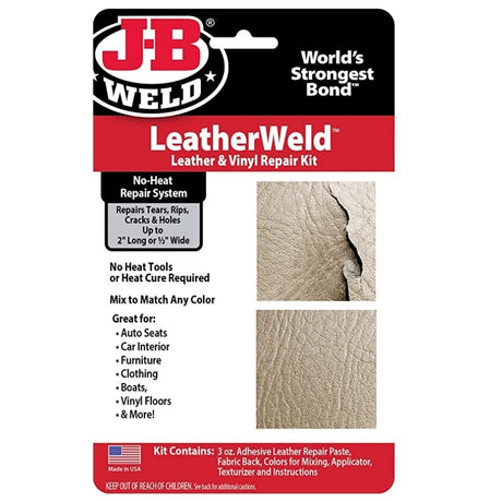Eather Weld Vinyl And Leather Repair Kit - J-B Weld | Universal Auto Spares