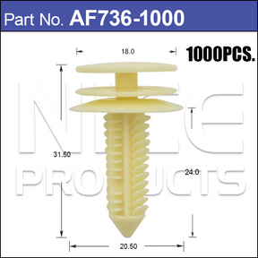 Fasteners Bag 1000 AF736-1000 - Nice Products | Universal Auto Spares