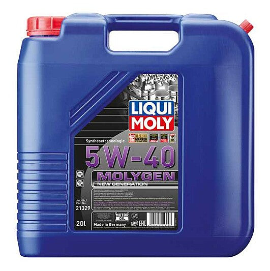 Molygen New Gener­a­tion 5W-40 Synthetic Technology - LIQUI MOLY | Universal Auto Spares