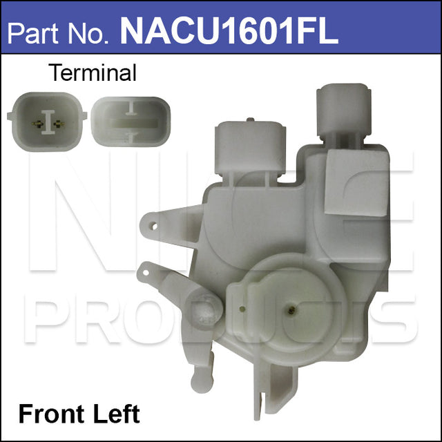 Door Lock Actuator NACU1601FL - Nice Products | Universal Auto Spares