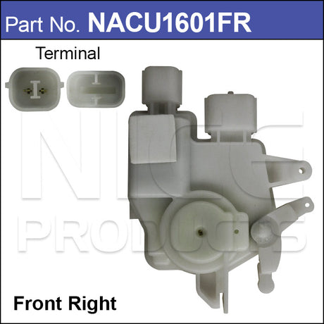 Door Lock Actuator NACU1601FR - Nice Products | Universal Auto Spares