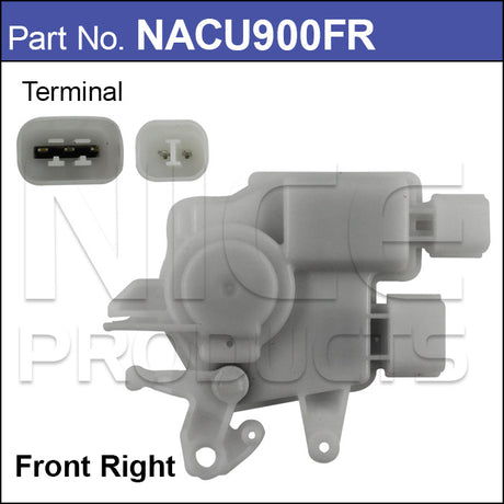 Door Lock Actuator NACU900FR - Nice Products | Universal Auto Spares