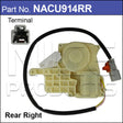 Door Lock Actuator NACU914RR - Nice Products | Universal Auto Spares