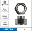 Hub Nuts Pair HN272-2 - Nice Products | Universal Auto Spares