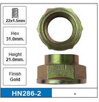Hub Nuts Pair HN286-2 - Nice Products | Universal Auto Spares