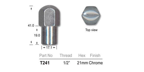WHEEL NUTS 25 PACK T241-25 - Nice Products | Universal Auto Spares