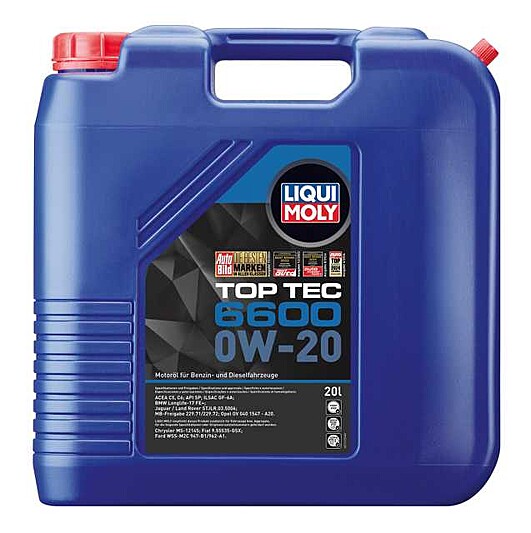 TOP TEC 6600 0W-20 Synthetic Technology - LIQUI MOLY | Universal Auto Spares