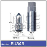 BULLET Nuts BU346-20 - Nice Products | Universal Auto Spares