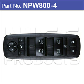 Power Window Switch NPW800-4 - Nice Products | Universal Auto Spares