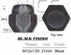 Wheel Nuts pk50 NN360B-50 - Nice Products | Universal Auto Spares