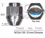 Wheel Nuts pk50 NN368C-50 - Nice Products | Universal Auto Spares