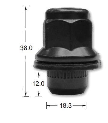 Wheel Nuts pk100 NN362B-100 - Nice Products | Universal Auto Spares