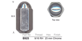 Chrome Nut B925 - Nice Products | Universal Auto Spares