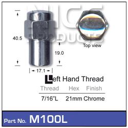 Mag Nuts with Washers pk25 M100L-25 - Nice Products | Universal Auto Spares