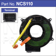 Clock Spring Landcruiser OEM: 84306-60090 NCS110 - Nice Products | Universal Auto Spares