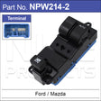 Power Window Switch NPW214-2 - Nice Products | Universal Auto Spares