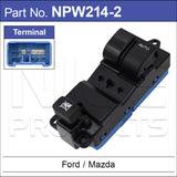 Power Window Switch NPW214-2 - Nice Products | Universal Auto Spares