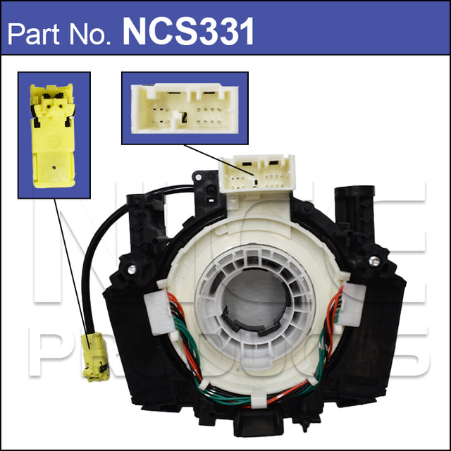 Clock Spring OEM: B5567-JH00A B5567-JS40D 25567-EB301 B5567-JS59D NCS331 - Nice Products | Universal Auto Spares
