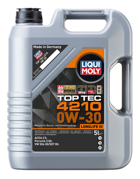 Top Tec 4210 0W-30 5L - LIQUI MOLY | Universal Auto Spares