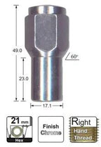 Chrome Nuts pk25 FA421-25 - Nice Products | Universal Auto Spares