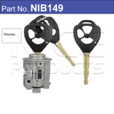IGNITION Barrel W/2 HOLES REMOTE KEY Shell NIB149 - Nice Products | Universal Auto Spares