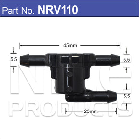 Wiper Washer Windscreen Check Valve OEM 85321-28020 NRV110 - Nice Products | Universal Auto Spares