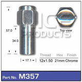 Wheel Nuts pk50 M357-50 - Nice Products | Universal Auto Spares