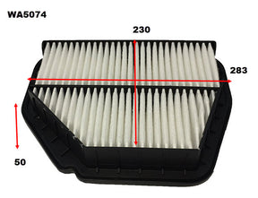Air Filter A1638 Fits Holden WA5074 - Wesfil