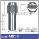 Mag Wheel Nuts pk50 M259-50 - Nice Products | Universal Auto Spares
