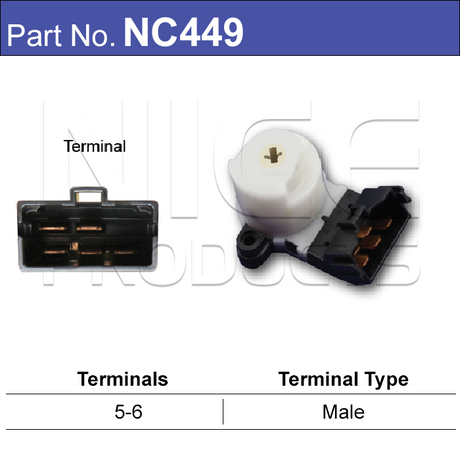 Ignition Cable (NO ETA) NC449 - Nice Products | Universal Auto Spares